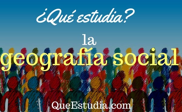 geografia social