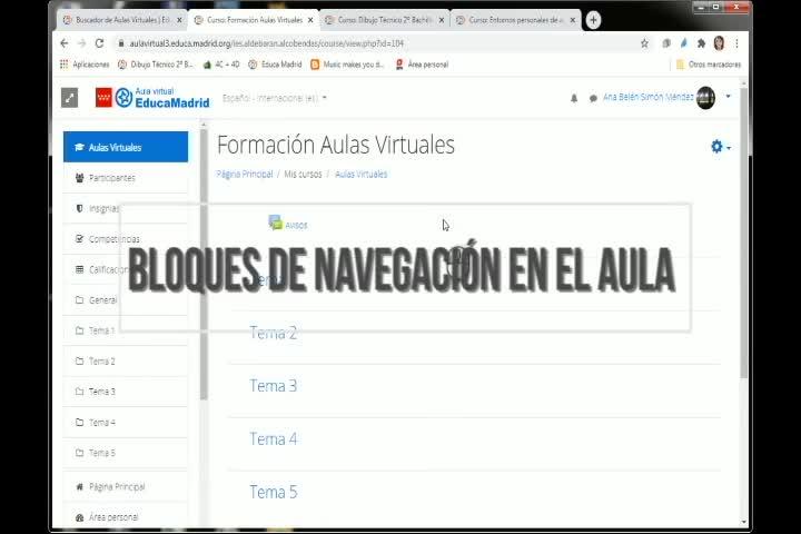 recursos aula virtual educamadrid