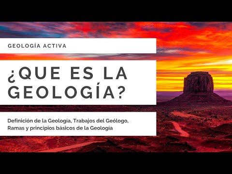 la geología